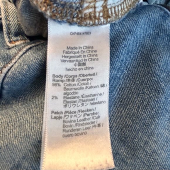 Madewell Slim Demi Boot Blue Jeans Medium Wash Size 27” Stretch With 26” Inseam - Picture 6 of 7